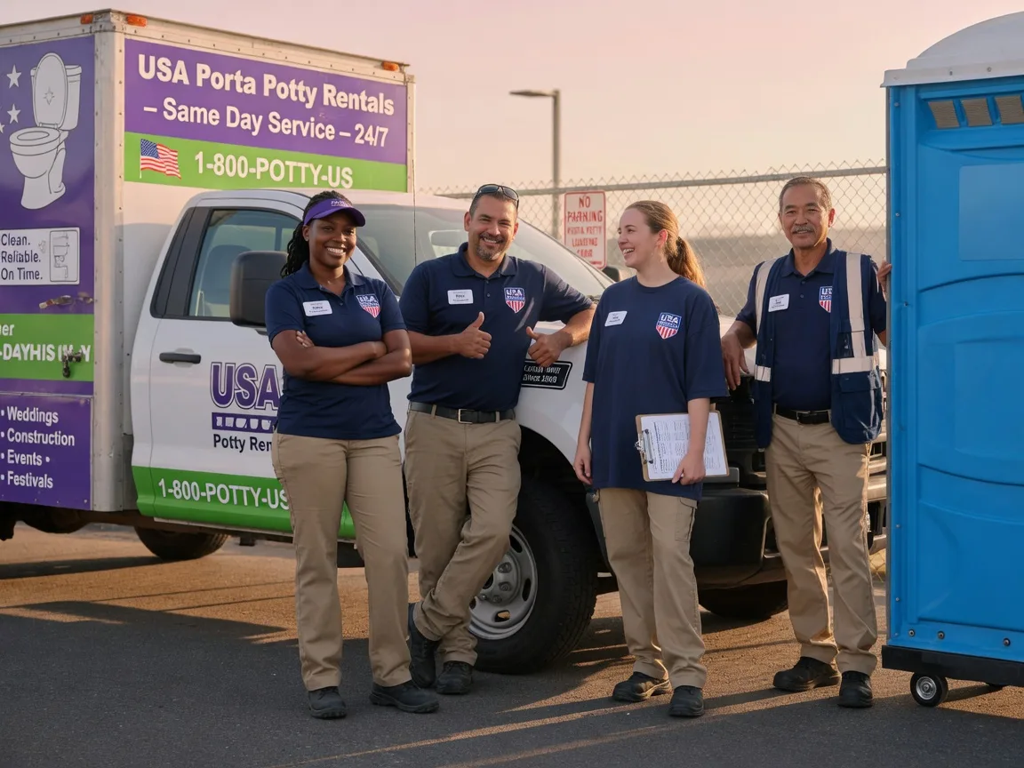 Porta Potty Rental company in Oak Lawn, IL